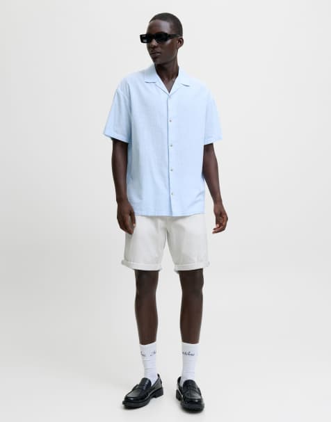 Jack & Jones – Chino-Shorts in Weiß - view 1