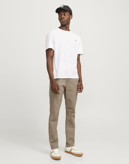 Jack & Jones Chino trousers in beige, 3 of 7