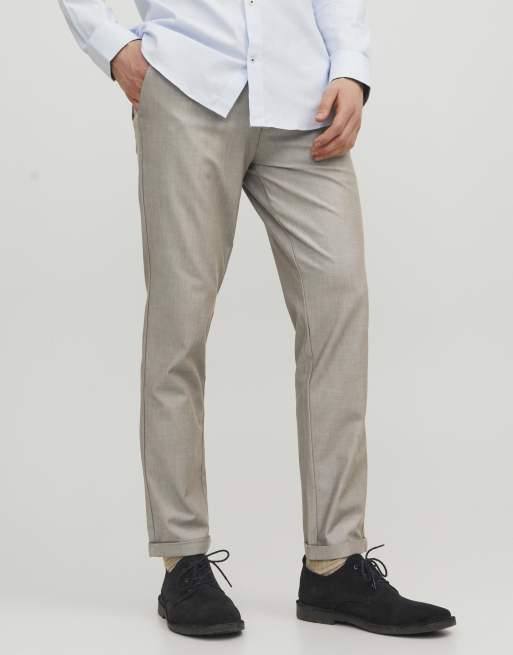 Jack & Jones chino trousers in beige, 2 of 5