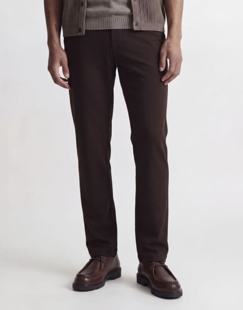 Jack & Jones Chino trousers in bitter chocolate - view 1