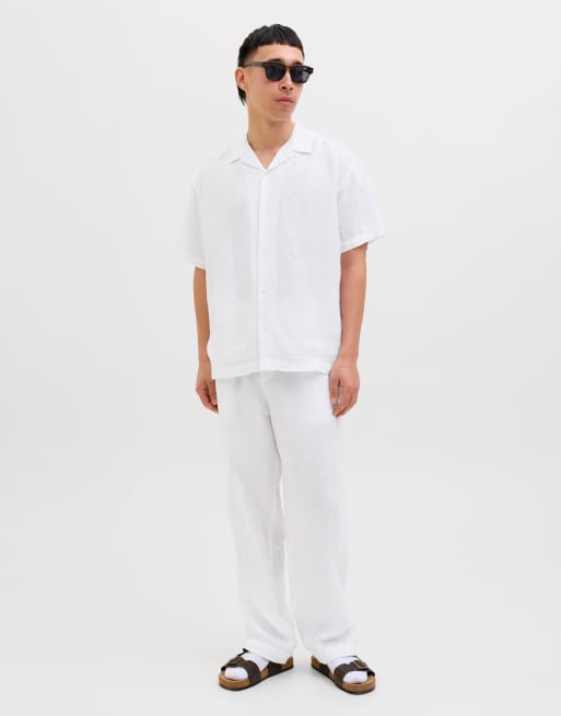 Jack & Jones Chino trousers in bright white, 3 of 5