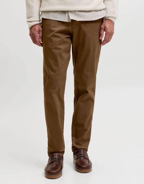 Jack & Jones Chino trousers in cocoa - view 1