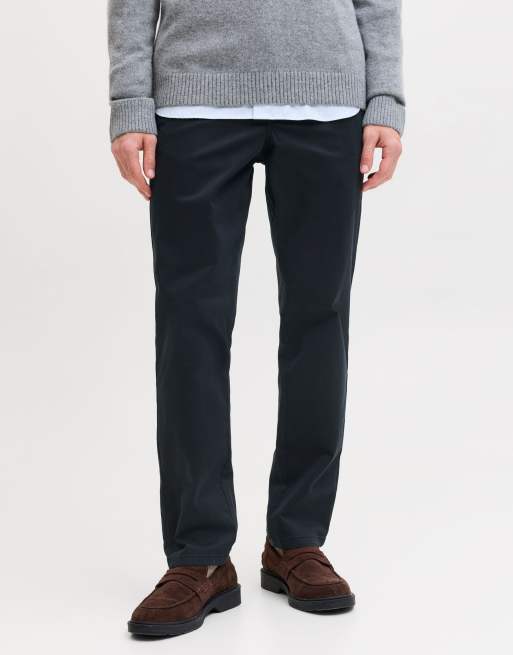 Jack & Jones Chino trousers in dark navy | ASOS