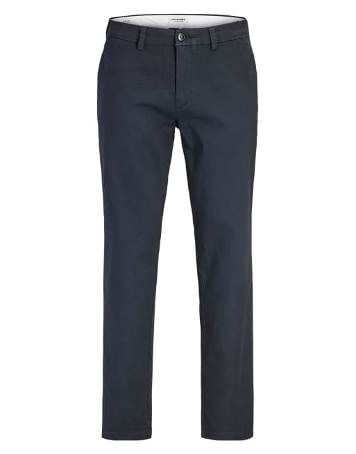 Jack & Jones Chino trousers in dark navy, 7 of 7