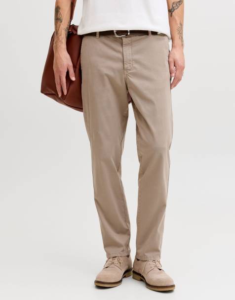 Jack & Jones Chino trousers in lemon pepper - view 1