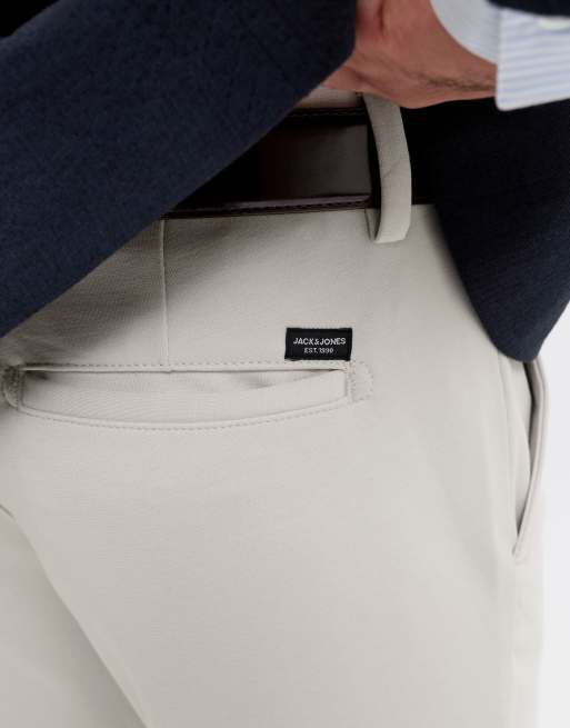 Jack & Jones Chino trousers in moonbeam, 4 of 7