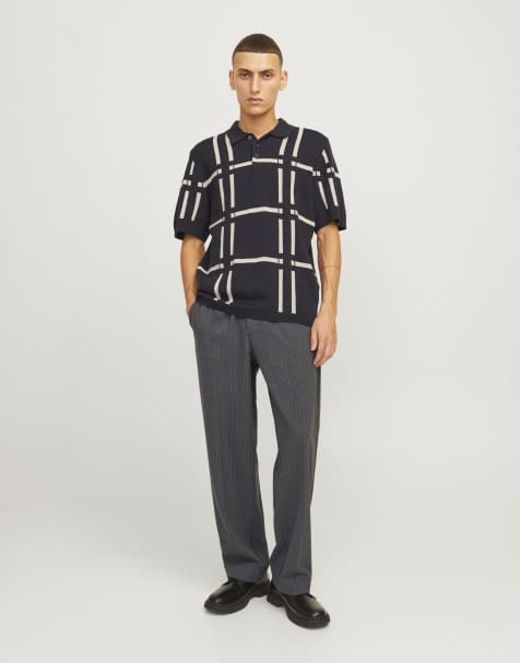 Jack & Jones - Chinobroek in donkergrijs - view 1