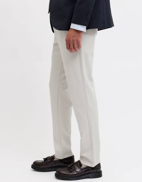 Jack & Jones - Chinobroek in moonbeam - view 1