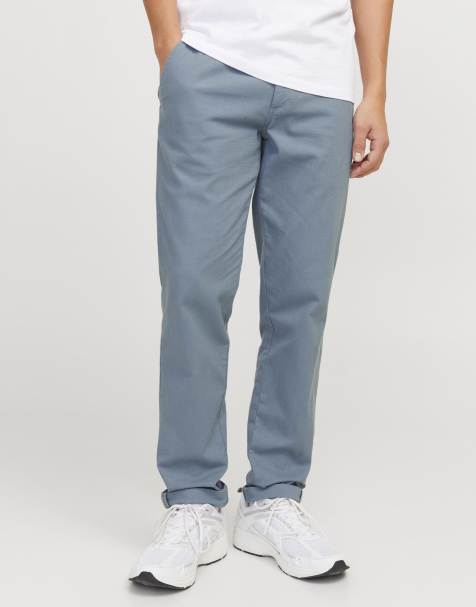 Jack & Jones – Chinohose in Blue Mirage - view 1