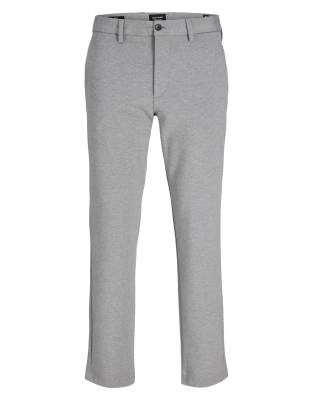 Chinohose in Hellgrau meliert Grau W34 L36