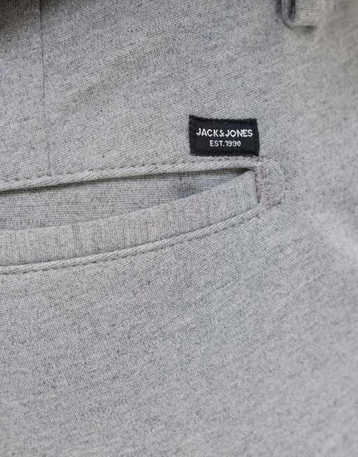 Jack & Jones – Chinohose in Hellgrau meliert, 4 von 7