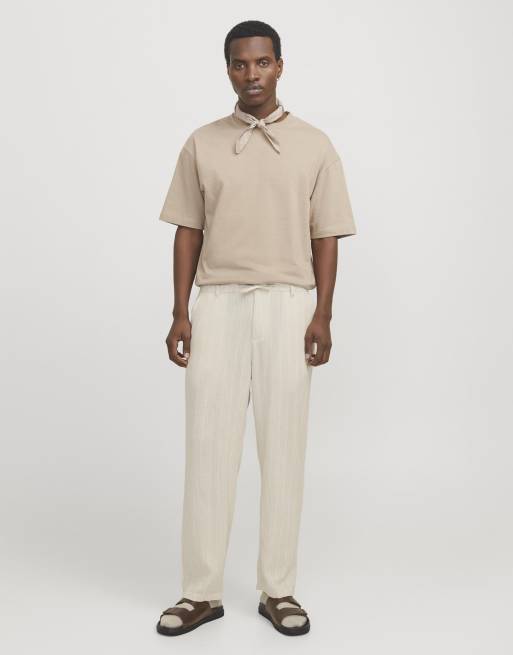 Jack & Jones – Chinohose in Mondstrahl-Grau