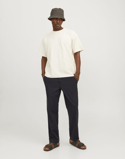 Jack & Jones – Chinohose in Schwarz - view 1