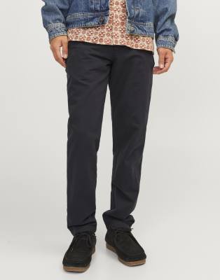 Chinohose in Schwarz Schwarz W31 L32