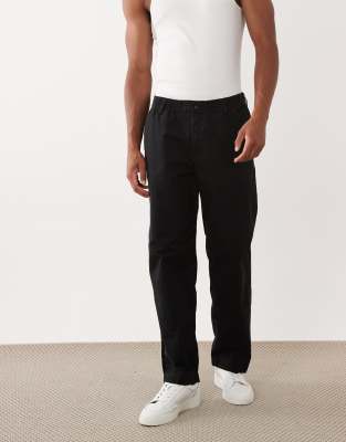 Chinohose in Schwarz Schwarz 2XL