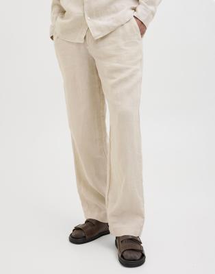 Chinohose in Silber Silber S
