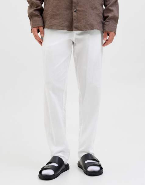 Jack & Jones – Chinohose in Weiß - view 1