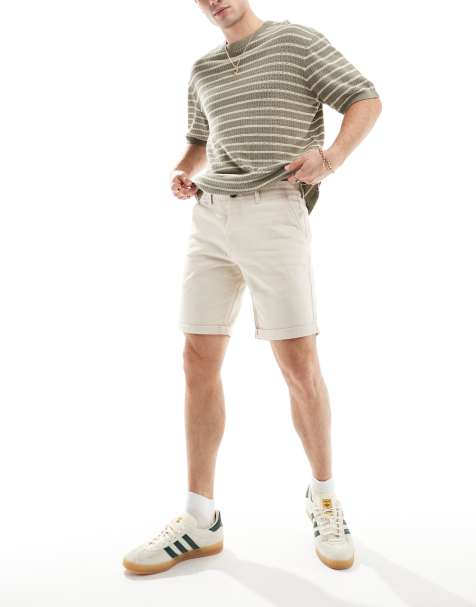 Jack & Jones - Chinoshort in gebroken wit - view 1