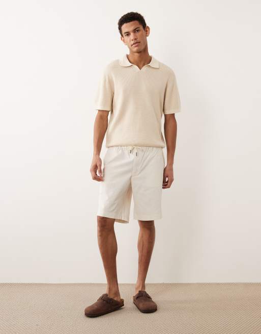 Jack & Jones - Chinoshort met trekkoord in wit, 2 van 5
