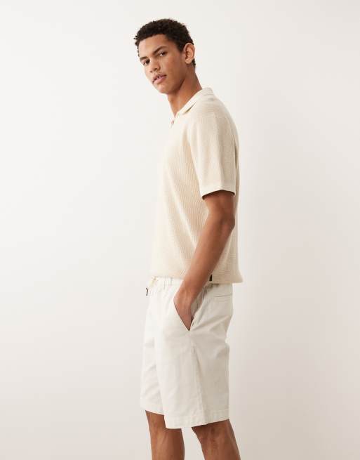 Jack & Jones - Chinoshort met trekkoord in wit, 3 van 5