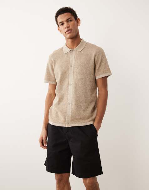 Jack & Jones - Chinoshort met trekkoord in zwart - view 1