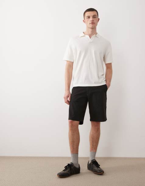 Jack & Jones – Chinoshorts in Schwarz - view 1