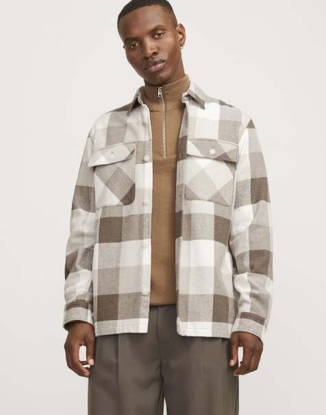 Jack & Jones - Chokoladebrun overskjorte - view 1