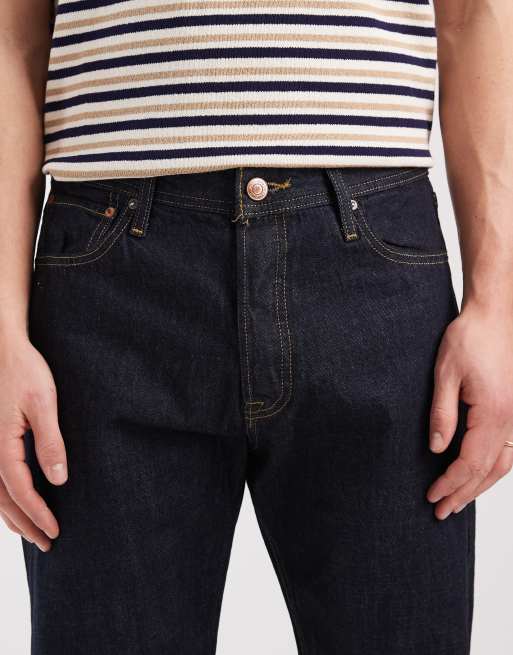 Jack & Jones – Chris – Gerade geschnittene Jeans in Indigoblau, 5 von 5