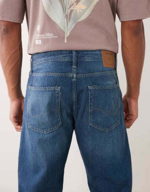 Jack & Jones - Chris - Jean droit - Bleu foncé, 4 de 5