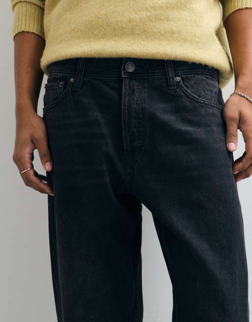 Jack & Jones Chris jean droit délavé noir, 2 de 5