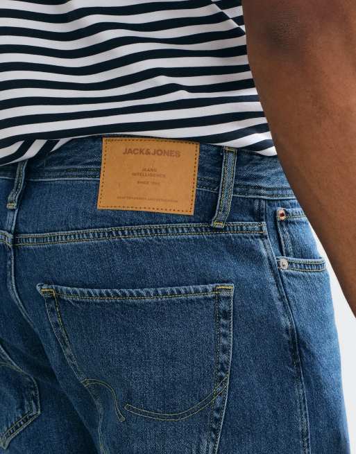 Jack & Jones - Chris - Jeans dritti lavaggio blu medio, 3 di 5