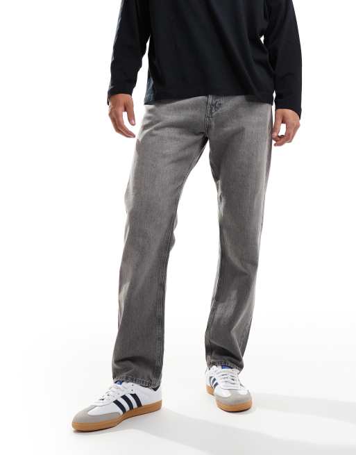 Jack & Jones - Chris - Jeans dritti lavaggio grigio 