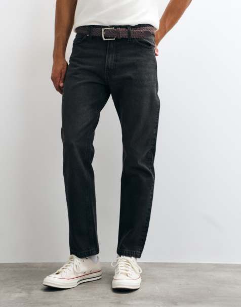 Jack & Jones Chris jeans dritti lavaggio nero uniforme - view 1