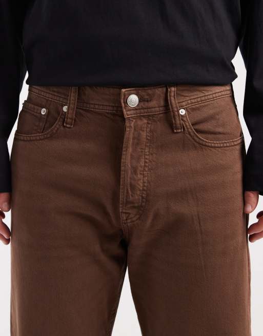 Jack & Jones - Chris - Jeans dritti marroni, 5 di 5