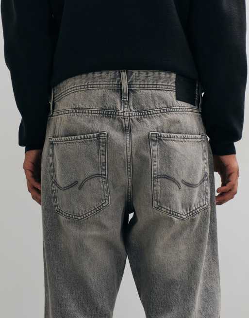 Jack & Jones - Chris - Jeans med lige ben i grå vask, 4 af 5