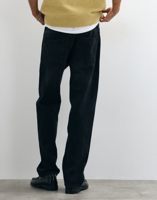 Jack & Jones Chris jeansy o prostym kroju w czarnym odcieniu, 3 z 5
