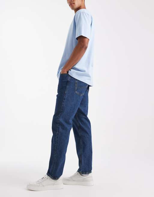 Jack & Jones - Chris - Rechte jeans in donkerblauw, 3 van 5
