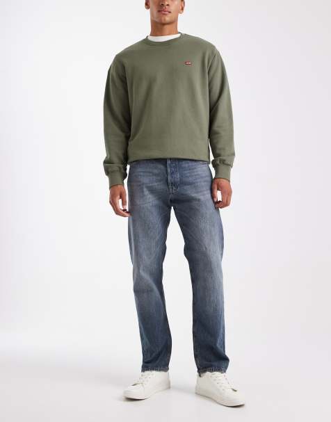 Jack & Jones - Chris - Rechte jeans in middenblauw - view 1