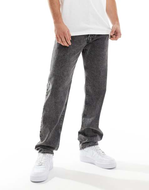 Jack & Jones - Chris - Rechte jeans in verwassen grijs - view 1