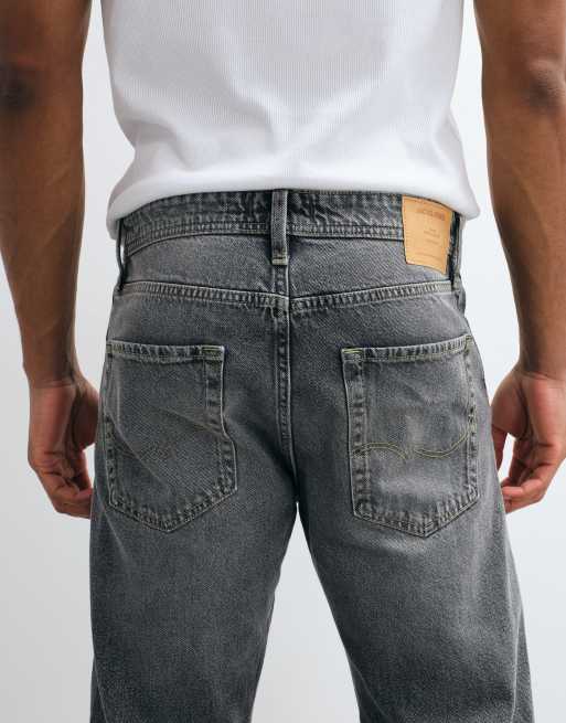 Jack & Jones Chris relaxed fit jeans in light gray wash, 5 of 5