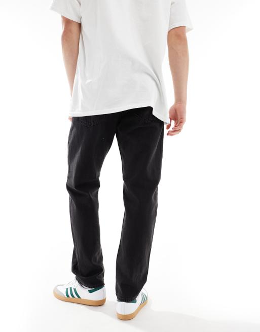 Jack & Jones Chris straight jean in black wash