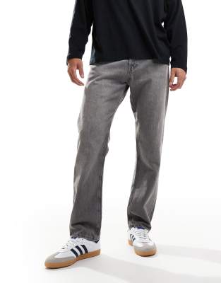 Jack & Jones Chris straight jean in grey wash φωτογραφία