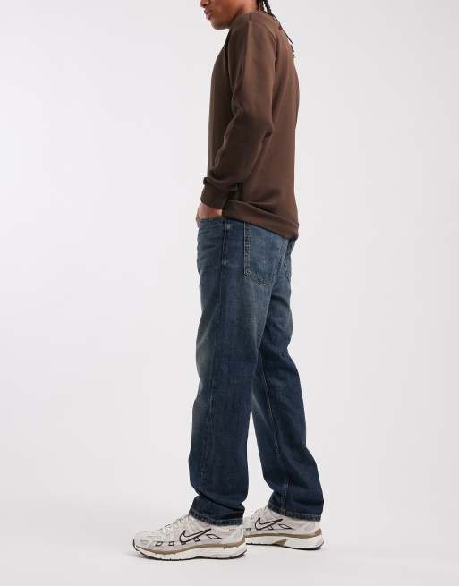 Jack & Jones – Chris – Straight Jeans in Dunkelblau, 3 von 5