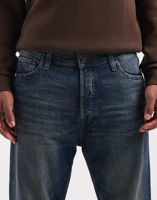Jack & Jones – Chris – Straight Jeans in Dunkelblau, 5 von 5