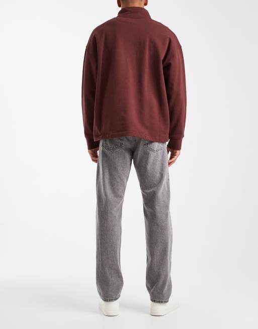 Jack & Jones Chris straight jeans in gray