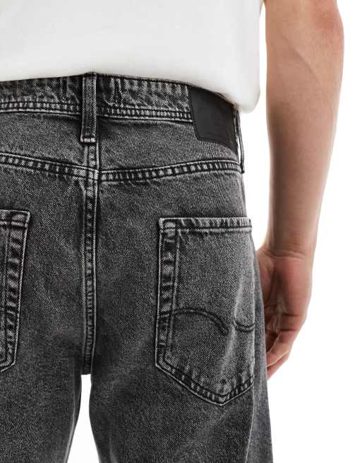 Jack & Jones Chris straight leg jeans in washed gray | ASOS