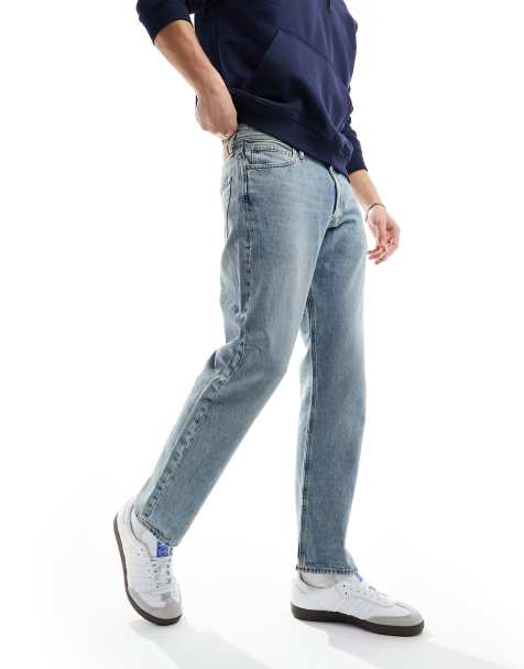 Jack & Jones Chris straightt rigid fit in vintage light blue - view 1
