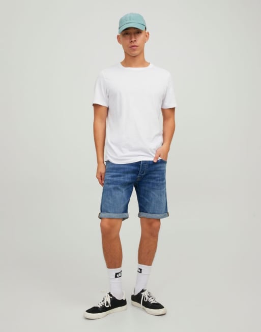 Jack & Jones – Chris Wood 710 – Shorts in Blau