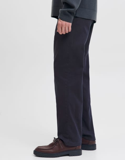 Jack & Jones – Ciemnogranatowe spodnie chinosy - view 1