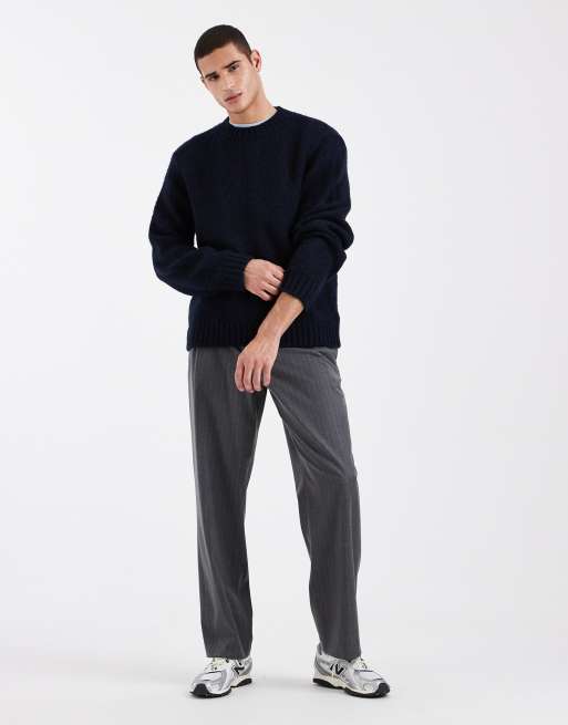 Jack & Jones – Ciemnogranatowy sweter oversize, 2 z 5